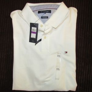 white Tommy Hilfiger short sleeve polo brand new xxl